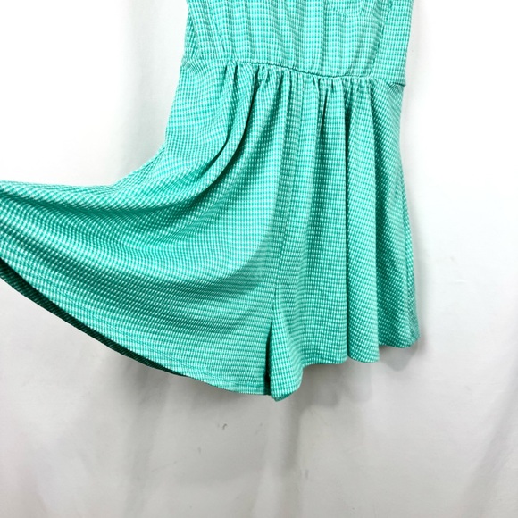 Urban Outfitters Green Gingham Jumpsuit - Picture 3 of 9